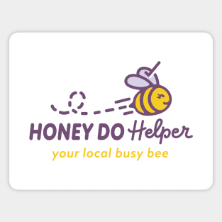 Honey Do Helper Logo Merch Magnet